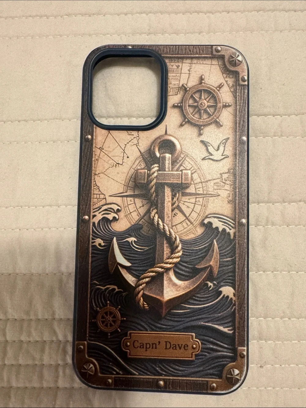 iPhone 12 Pro Max Anchor Phone Case